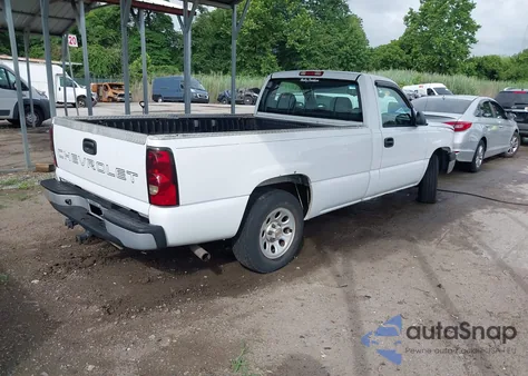 2005 Chevrolet Silverado 1500 Work Truck из США, поврежденный, VIN 1GCEC14X55Z104271